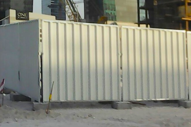 Corrugated Fencing Panels & Blocks